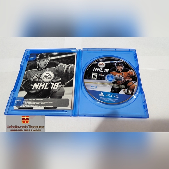 Mint NHL 18 PS4 Complete in Case - Picture 3 of 5